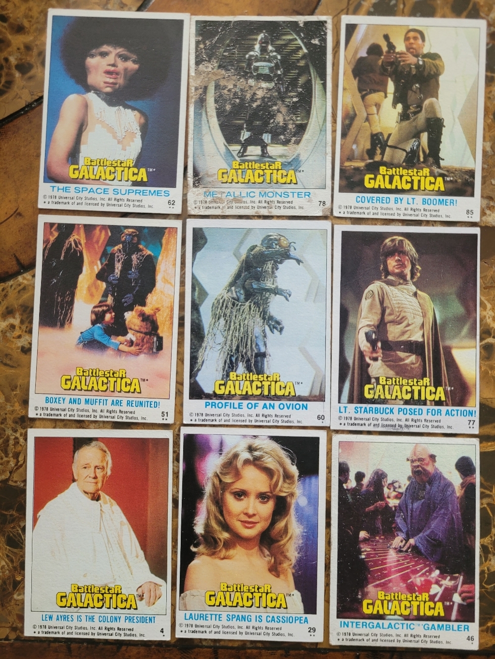 Topps Vintage Battlestar Galactica Trading Cards
